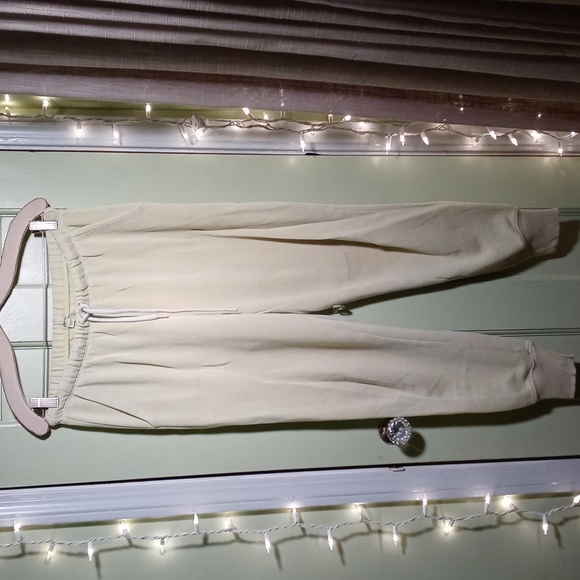 aerie Pants - Women's Aerie pastel mint sage green yellow jogger XS